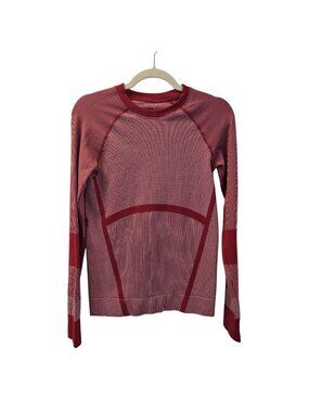 Sweaty Betty Sculpt Base Layer Long Sleeve Top Size 8